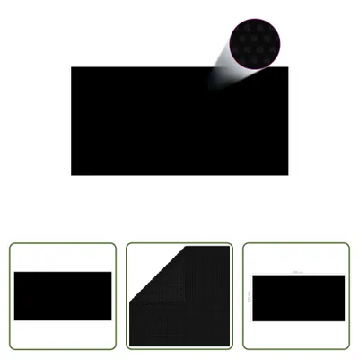 Immagine prodotto di The Living Store Copertura per piscina nera 488×244 cm PE