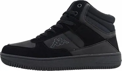 Image de Kappa  Chaussures de sport à lacets pour homme, noires, pour les loisirs, pointure : 43 (EU)