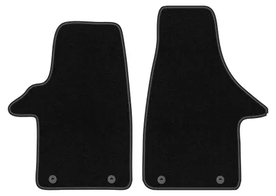Zdjęcie produktu dla Dywaniki welurowe BASIC czarne przednie VW Transporter T5 2003-2015