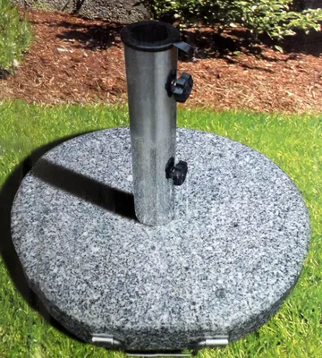Produktbild von Granit Sonnenschirmständer 30kg Ø45cm Schirmfuß Schirmständer Schirmhalter