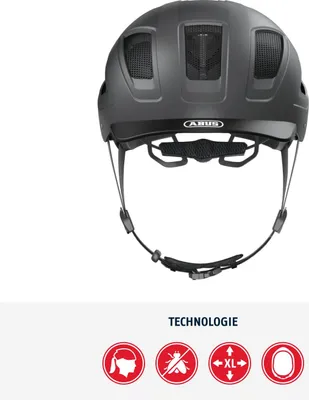 Produktbild von Abus Hyban 2.0 Titan L Fahrradhelm