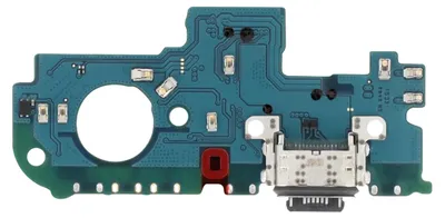 Image de Clappio, connecteur de recharge USB-C compatible pour Samsung Galaxy A35 avec microphone, bleu