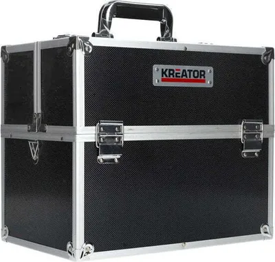 Produktbild von Kreator KRT640301B Werkzeugkoffer - 360 x 230 x 300 mm - schwarz - (Lieferung ohne Werkzeug)