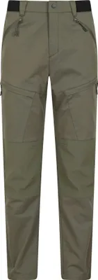 Image de Mountain Warehouse - Pantalon « Jungle » pour homme - Randonnée MW2434 (50 DE R) (vert kaki)