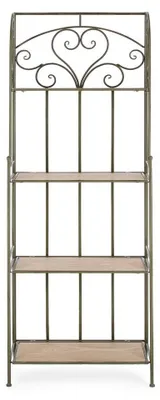 Immagine prodotto di Libreria pieghevole con 4 ripiani Guenda YES - Verde scuro