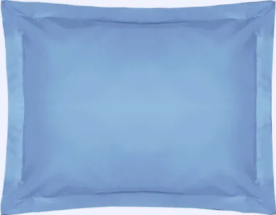 Image de Housse de coussin en percale Belledorm, facile d'entretien BM176 (taille unique) (Bleu ciel)