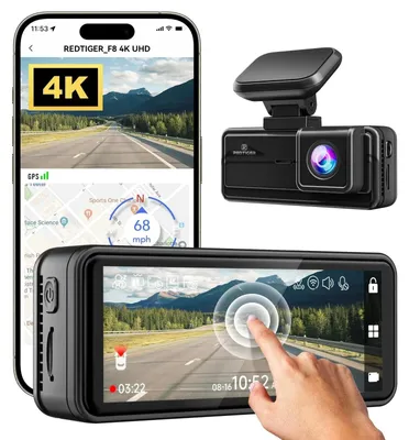 Obrázok produktu pre Autokamera, rozlíšenie 4K, širokouhlý záber, bez zadnej kamery, bez hardvérovej sady