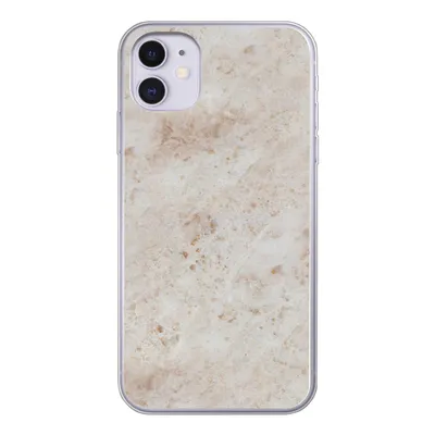 Produktbild von MuchoWow® Handyhülle Schutzhülle Hülle für iPhone 11 Marmor - Muster - Braun Silikon Softcase Handy Hülle - Handytasche