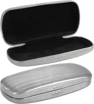 Produktbild von Brillenetui Hardcase Aluminium Metall Hartschale | Für Damen Herren Kinder, Sonnenbrille Brille Schutz