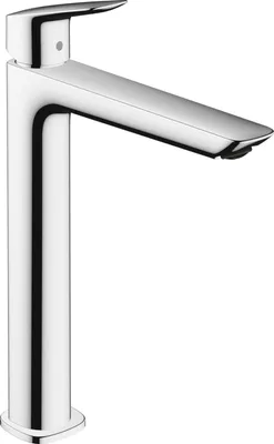 Image de hansgrohe Logis Mitigeur de lavabo Fine, ComfortZone240, sans garniture découlement, saillie 172mm, 71258000