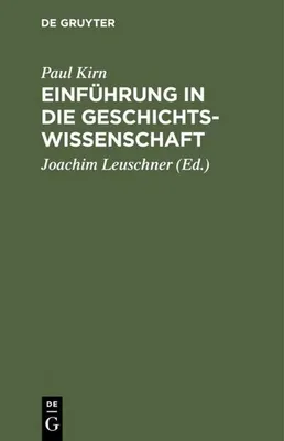 Immagine prodotto di Einführung in die Geschichtswissenschaft