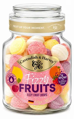 Obrázek produktu pro Cavendish & Harvey Fizzy Fruits 270 g