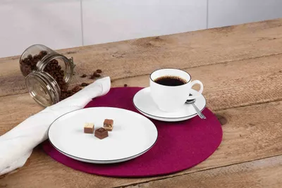 Produktbild von Seltmann Weiden Lido Black Line Frühstücksteller ø 20 cm 6er Set - DS