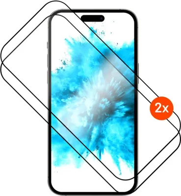 Image de FIXED Fixed Screen protector | Apple | iPhone Air | Tempered glass | Black | Full Cover 2.5D