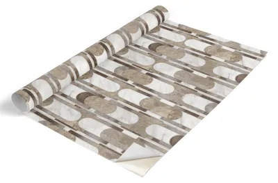 Produktbild von Tulup Möbelfolie - Klebefolie Möbel - Selbstklebende Folie 75x150 cm - Möbelfolie Schrank - Folie für Möbel - Möbelfolie Küche - Wasserdicht - Abwaschbar - Selbstklebend - Luftblasenfrei - Erdmuster