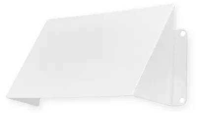Produktbild von Europlast LNM1408 – Ablufthaube aus Metall, 140x80mm, weiß