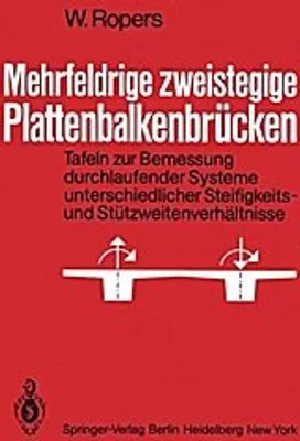 Image de Mehrfeldrige zweistegige Plattenbalkenbrücken