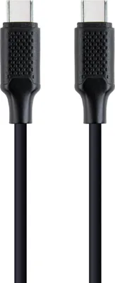 Produktbild von Gembird CC-USB2-CMCM60-1.5M, 1,5 m, USB C, USB C, USB 2.0, 0,48 Gbit/s, Schwarz