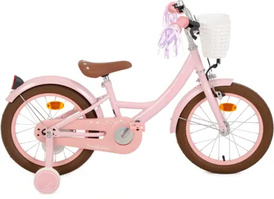 Produktbild von AMIGO Kinderfahrräder Mädchen Perfect 16 Zoll 23,5 cm Mädchen Rücktrittbremse Rosa