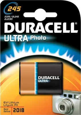 Produktbild von Fotobatterie Ultra Photo 245 Packung mit 6 Stück