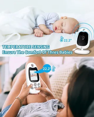 Babyphone mit Kamera - Baby Monitor - Kamera und Audio - Nachtsicht