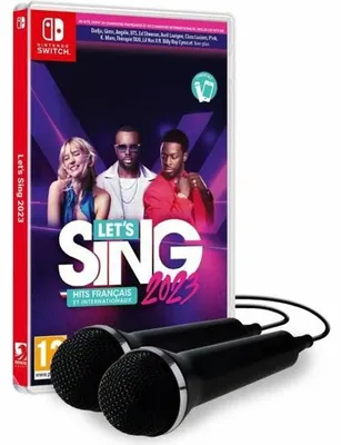 Produktbild von Ravenscourt Let's Sing 2023 + 2 Mics, Nintendo Switch, RP (Rating Pending), Download
