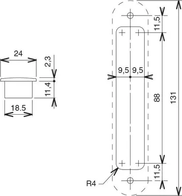 Image de Cuvette de tirage LA CROISEE DS Noir - DS6749-013