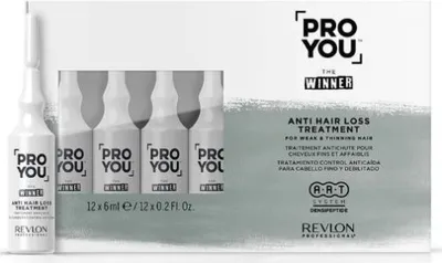 Obrázek produktu pro Kúra proti vypadávání vlasů Pro You The Winner (Anti Hair Loss Treatment) 6 x 12 ml