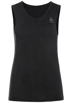 Produktbild von ODLO Bl Top Singlet mit V-Ausschnitt Performance X-Light Eco SCHWARZ XL