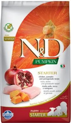 Productafbeelding van N&D Pompoen Hondenvoer Puppy Startvoeding Kip & Granaatappel, 2,5 kg
