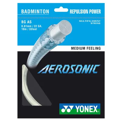 Immagine prodotto di Yonex Aerosonic 10 M Bianco 0,61 mm