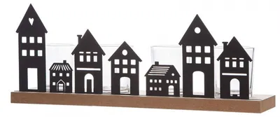 Produktbild von Gilde Votivkerzenständer Teelichthalter Haus