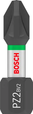 Obrázok produktu pre PRO Pozidriv rázový bit, PZ2, 25 mm, displej, 10 x 25 ks