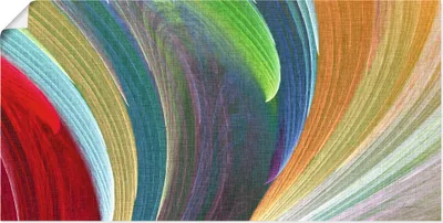 Produktbild von ARTland Poster Windwellen III Größe: 60x30 cm