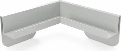 Produktbild von Magnetoplan Ablageleiste für Infinity Wall - 42x42x8,5cm - Lichtgrau