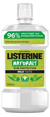 Produktbild von Listerine Naturals Zahnfleischschutz Mundspülung, 500ml