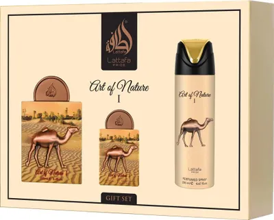 Image de Zestaw Lattafa Art Of Nature I Edp 100ml + Edp 20ml + Déodorant 200ml
