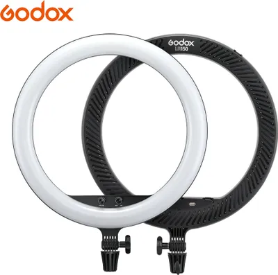 Produktbild von Godox LR150 18-Zoll-LED-Ringlicht Studiofotografie Fuelllicht mit Telefonhalter fuer Live-Streaming Selfie-Make-up-Portraetfotografie