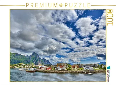 Produktbild von Calvendo Svolvær 1000 Teile Puzzle quer 640x480mm, Wittich Reinhold; 7458944