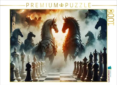 Produktbild von CALVENDO Puzzle Ein Motiv aus dem Kalender Schachzauber | 1000 Teile Lege-Größe 64x48cm Foto-Puzzle für glückliche Stunden