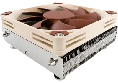 Image de Refroidisseur de processeur Noctua NH-L9i 9,2 cm Beige. Marron. Argent