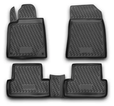 Obrázok produktu pre 2004-2011 Peugeot 407 sedan kombi podlahové rohože TPE čierne 4 ks