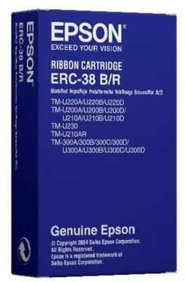 Image de Original-Farbband ERC38, schwarz/rot