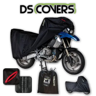 Produktbild von Motorrad-Abdeckplane "Delta", schwarz, Größe XL, Maße: L 246 cm x B 104 cm x H 127cm