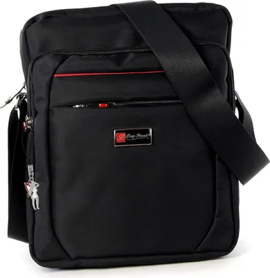 Obrázok produktu pre Taška Street polyesterová taška dámska pánska čierna 22x9x27 D2OTJ254S