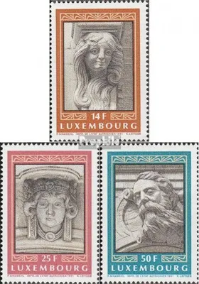 Produktbild von Briefmarken Luxemburg 1991 Mi 1277-1279 (kompl.Ausg.) postfrisch Architektur