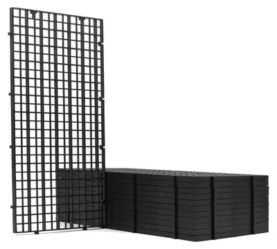 Image de Lot de 12 grilles en plastique pour aquarium, es pour la séparation et la filtration
