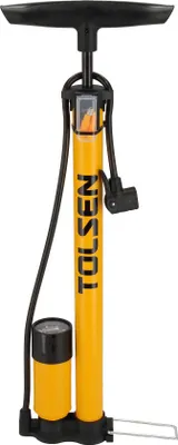 Produktbild von Tolsen Fahrradpumpe mit Manometer - Maxami