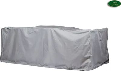 Produktbild von Schutzhülle Gartentisch rechteckig Polyester lichtgrau 200x160cm