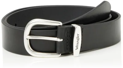 Image de WRANGLER - Ceinture pour homme - 100% cuir - Modèle "Easy Belt" - Noir